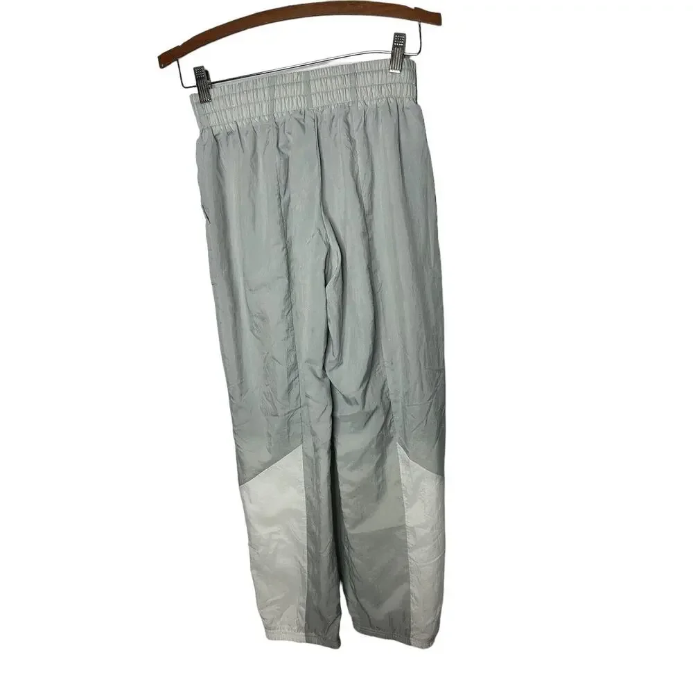 Nike DJ0710 Sportswear Heritage Big Kids Woven‎ Pants Gray Colorblock Kids XL